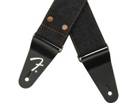 Fender x Wrangler Riveted Denim Strap Black Fender x Wrangler Riveted Denim Strap Black